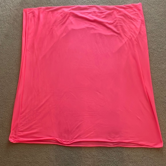 Hot Pink Lightweight Infinity Scarf - Picture 3 of 5